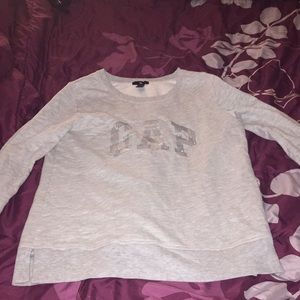 Selling grey and silver gap sweater